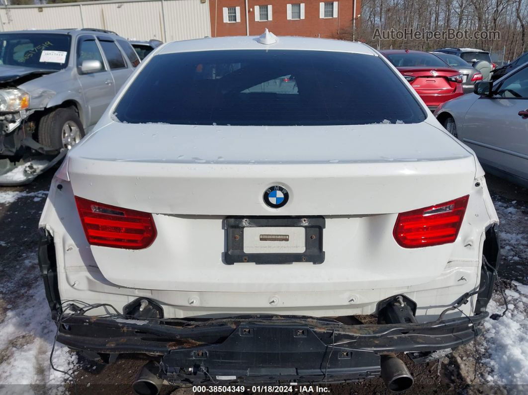 2014 Bmw 335i Xdrive White vin: WBA3B9G5XENR91194