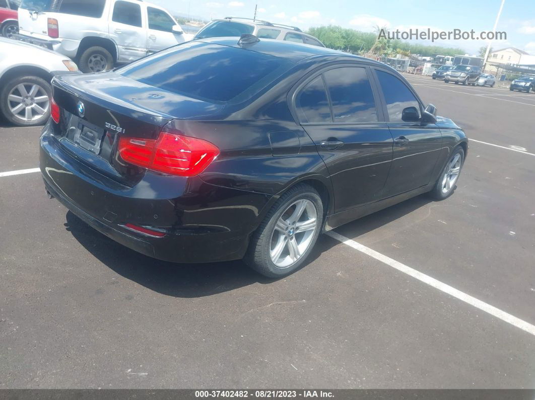 2012 Bmw 3 Series 328i Black vin: WBA3C1C50CF433334