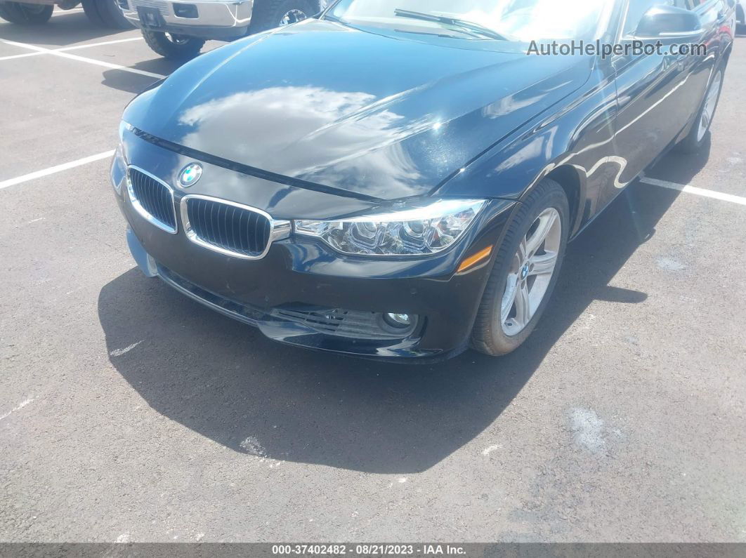 2012 Bmw 3 Series 328i Black vin: WBA3C1C50CF433334