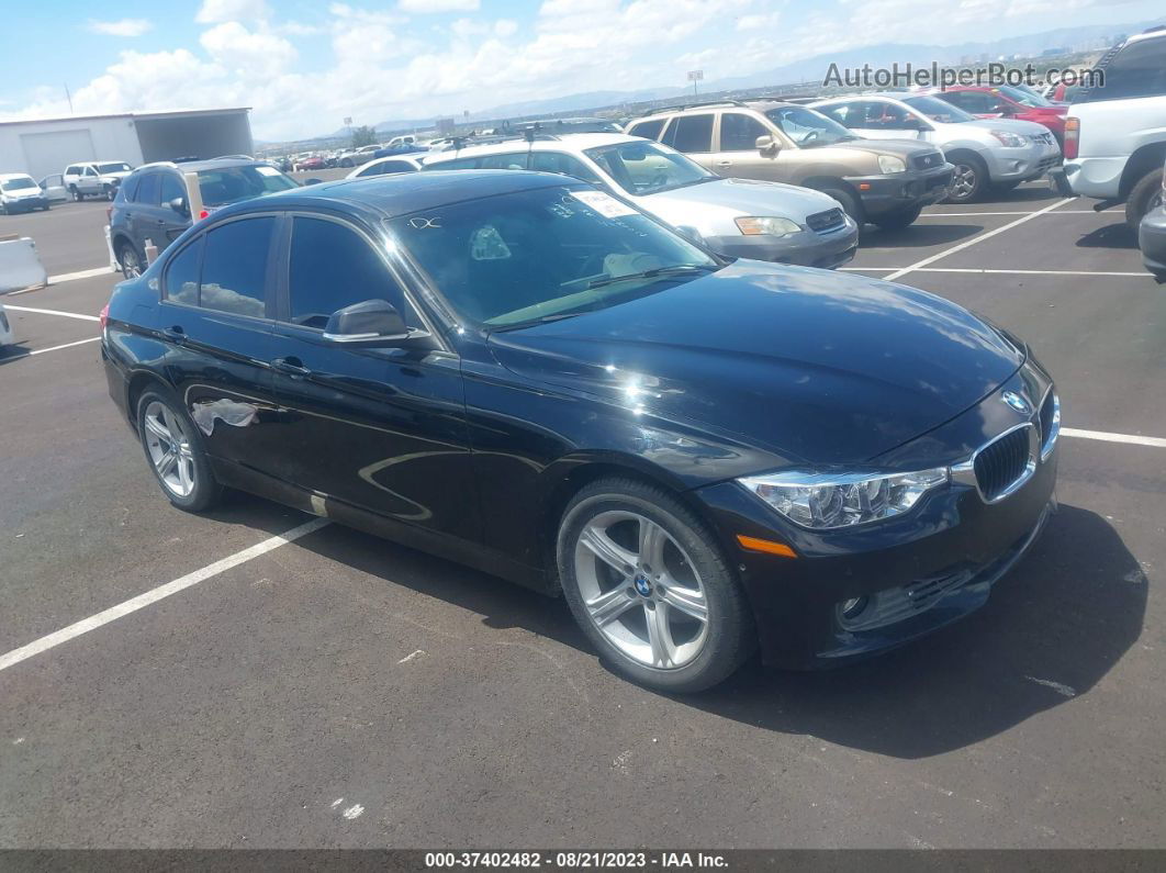 2012 Bmw 3 Series 328i Black vin: WBA3C1C50CF433334