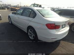 2012 Bmw 3 Series 328i White vin: WBA3C1C50CF433432