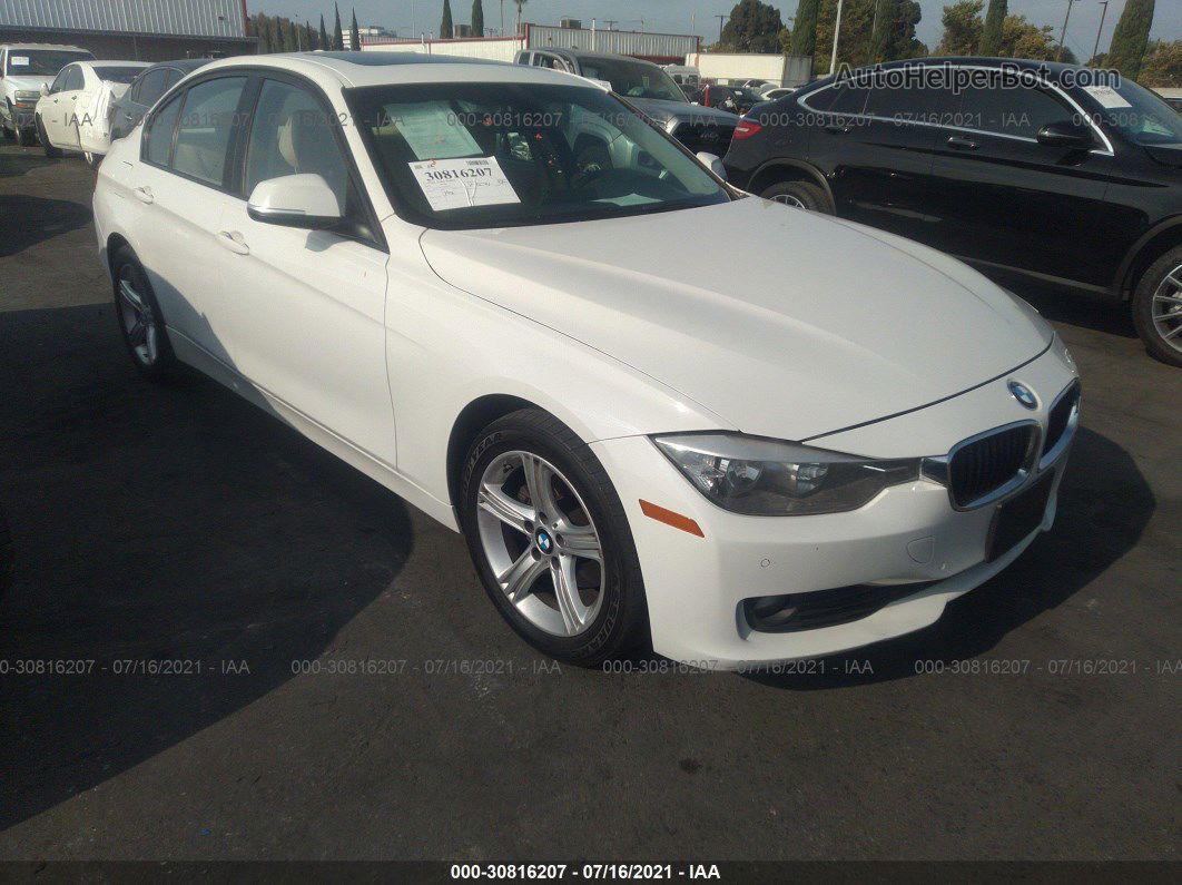 2012 Bmw 3 Series 328i Белый vin: WBA3C1C50CF433432