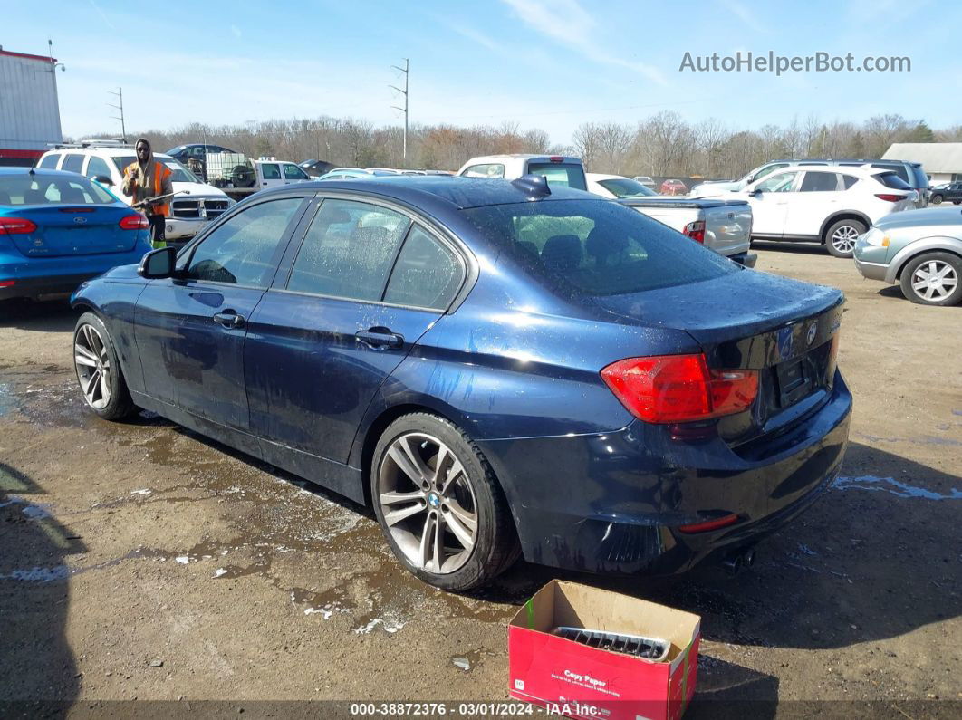 2013 Bmw 328i   Синий vin: WBA3C1C50DF443086