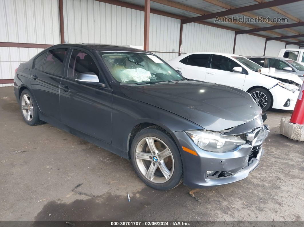 2014 Bmw 328i   Gray vin: WBA3C1C50EK114302