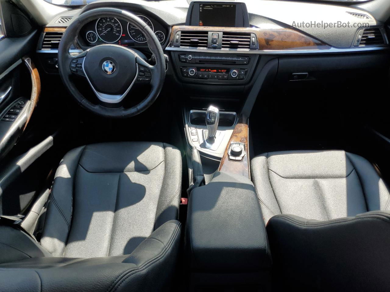 2015 Bmw 328 I Sulev Белый vin: WBA3C1C50FP116541