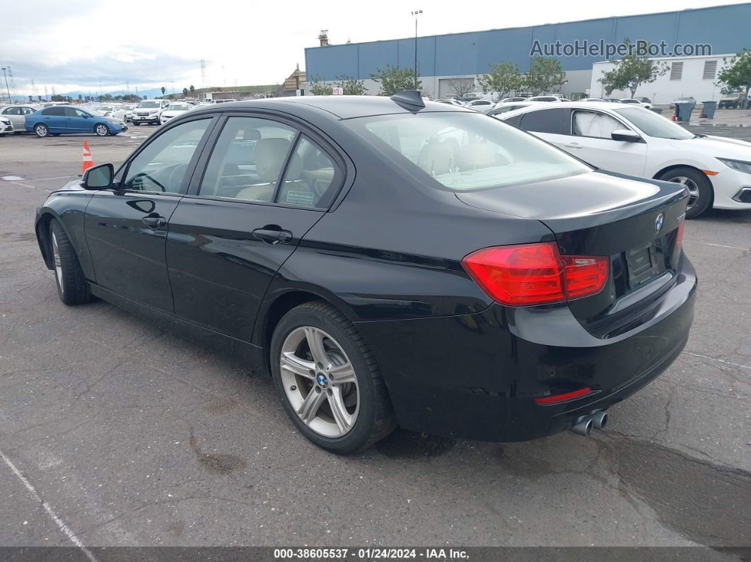 2015 Bmw 328i Черный vin: WBA3C1C50FP851519