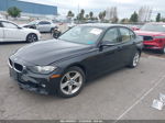 2015 Bmw 328i Черный vin: WBA3C1C50FP851519