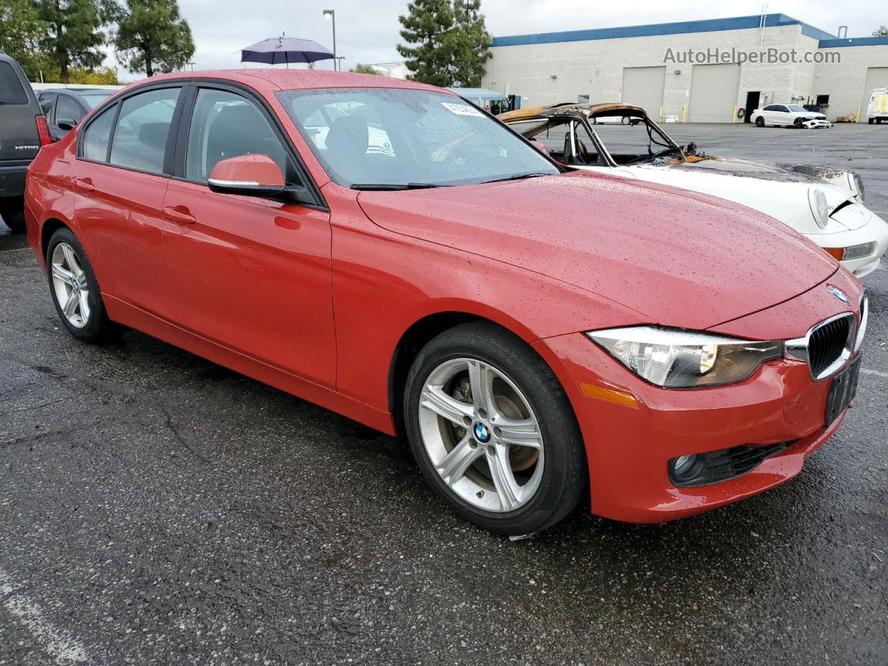 2012 Bmw 328 I Sulev Red vin: WBA3C1C51CF431592