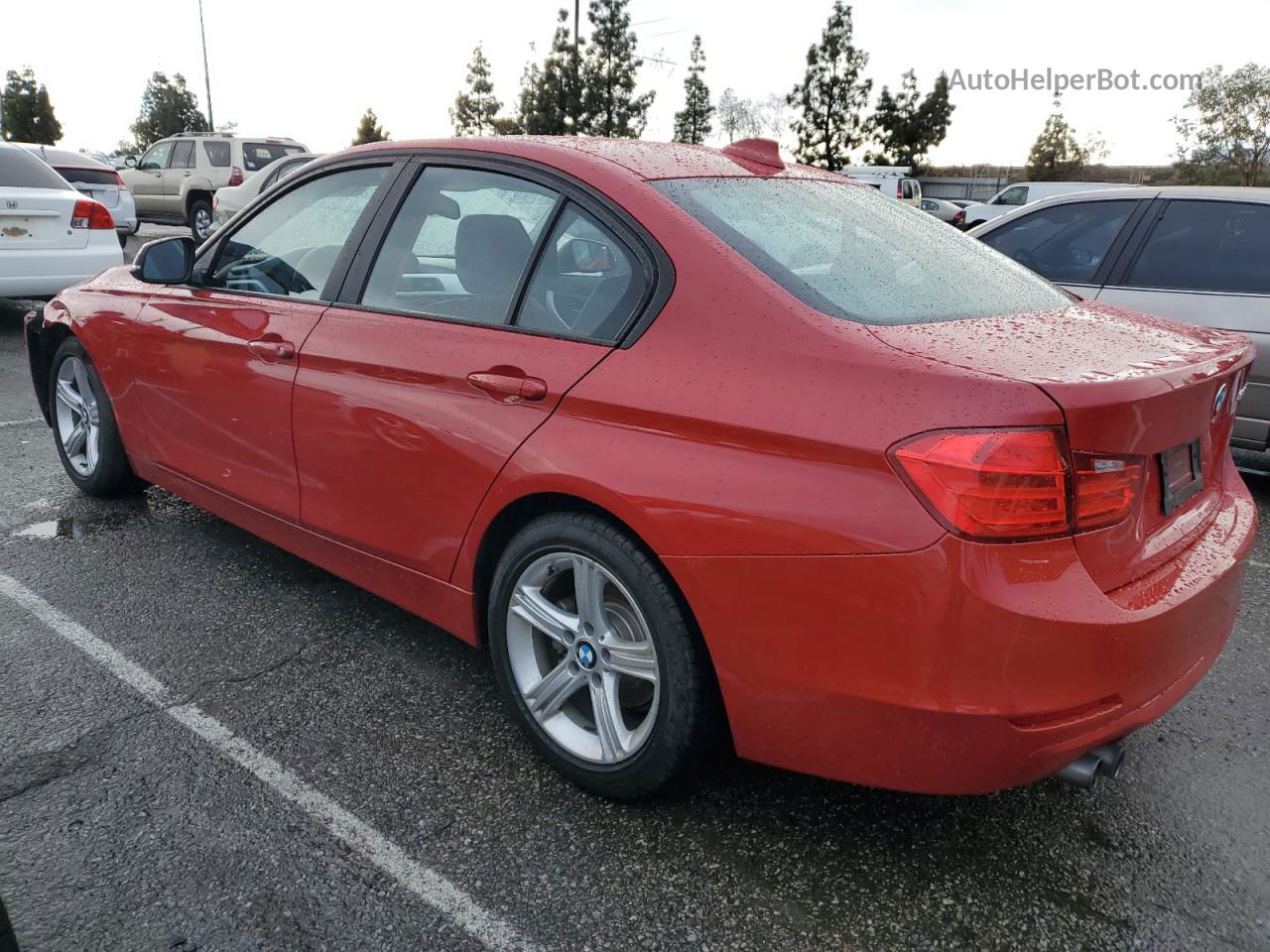 2012 Bmw 328 I Sulev Red vin: WBA3C1C51CF431592