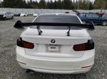 2012 Bmw 328 I Sulev White vin: WBA3C1C51CF433956