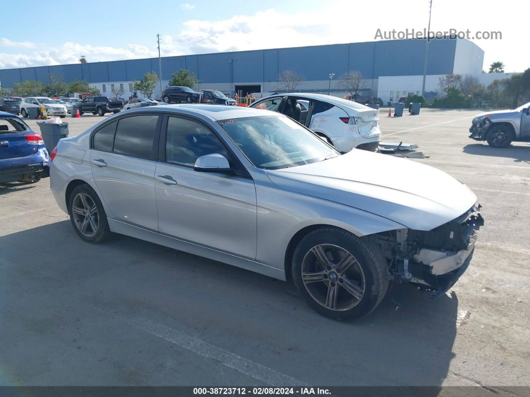 2012 Bmw 328i   Silver vin: WBA3C1C51CF434234