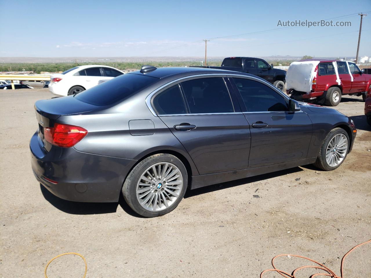 2013 Bmw 328 I Sulev Charcoal vin: WBA3C1C51DF435692