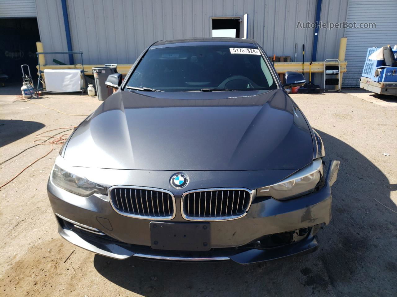 2013 Bmw 328 I Sulev Charcoal vin: WBA3C1C51DF435692