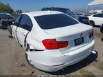 2014 Bmw 328i White vin: WBA3C1C51EK111375