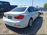 2014 Bmw 328i White vin: WBA3C1C51EK111375