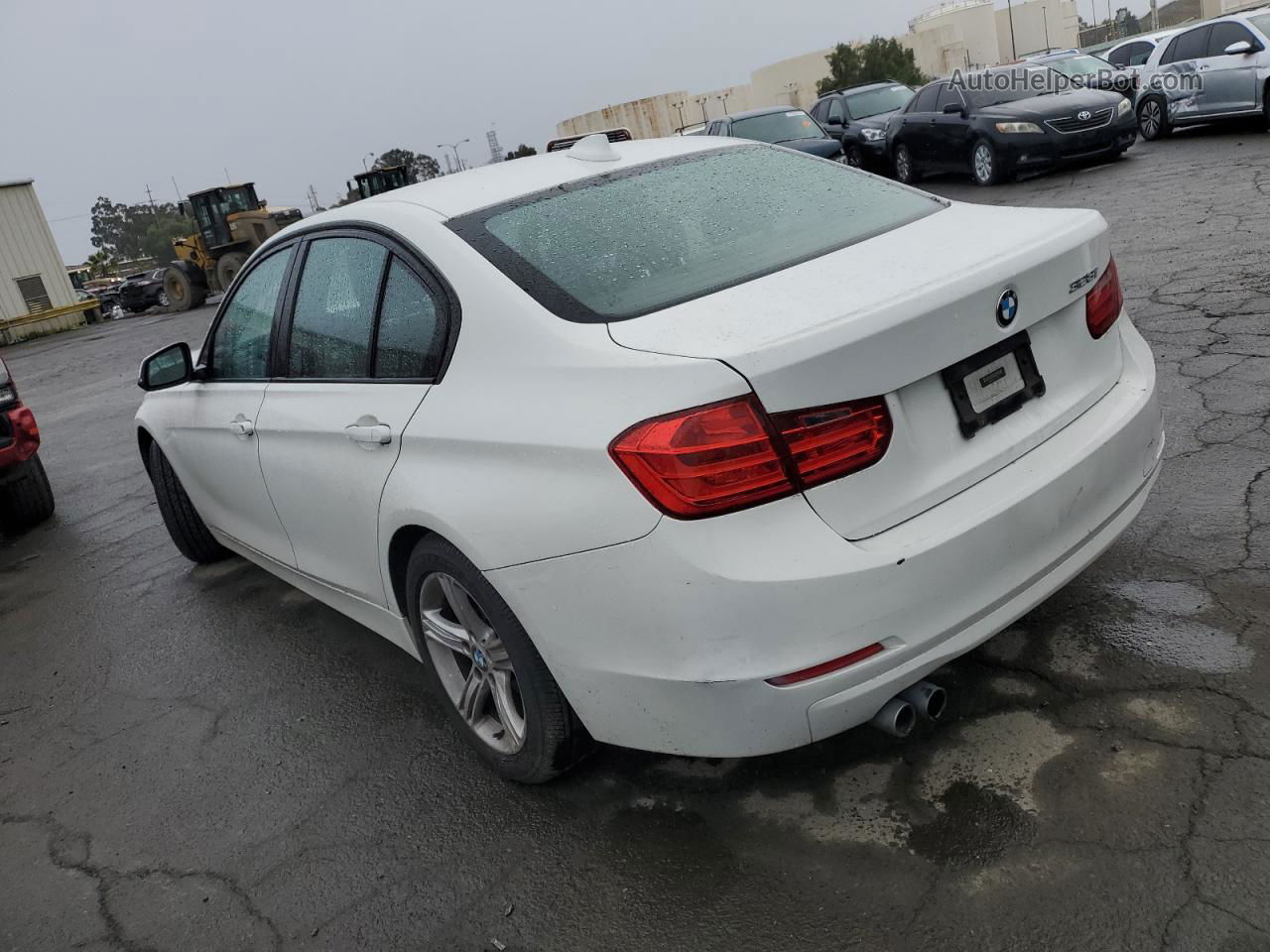 2014 Bmw 328 I Sulev White vin: WBA3C1C51EK111697