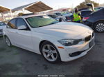 2014 Bmw 328i   White vin: WBA3C1C51EK112316