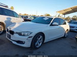 2014 Bmw 328i   White vin: WBA3C1C51EK112316