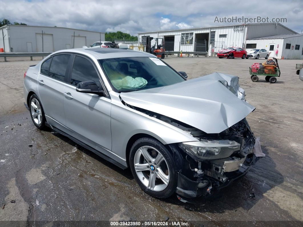 2015 Bmw 328i   Silver vin: WBA3C1C51FK118408