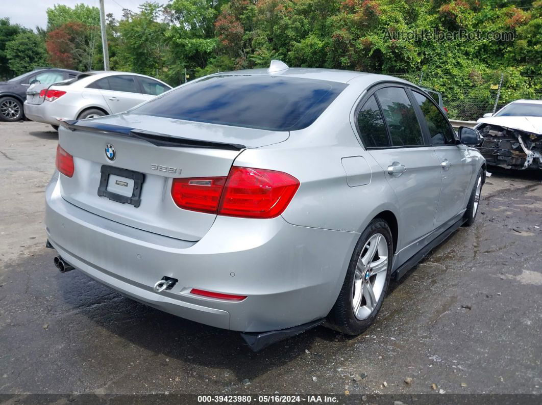 2015 Bmw 328i   Silver vin: WBA3C1C51FK118408