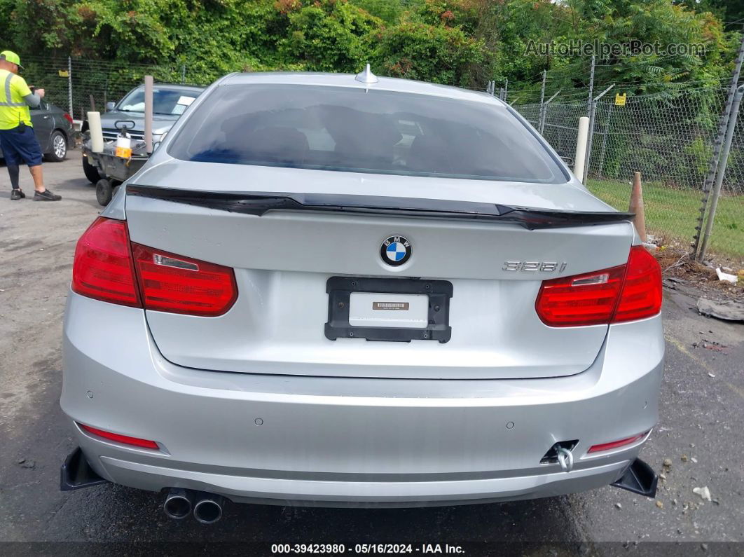 2015 Bmw 328i   Silver vin: WBA3C1C51FK118408