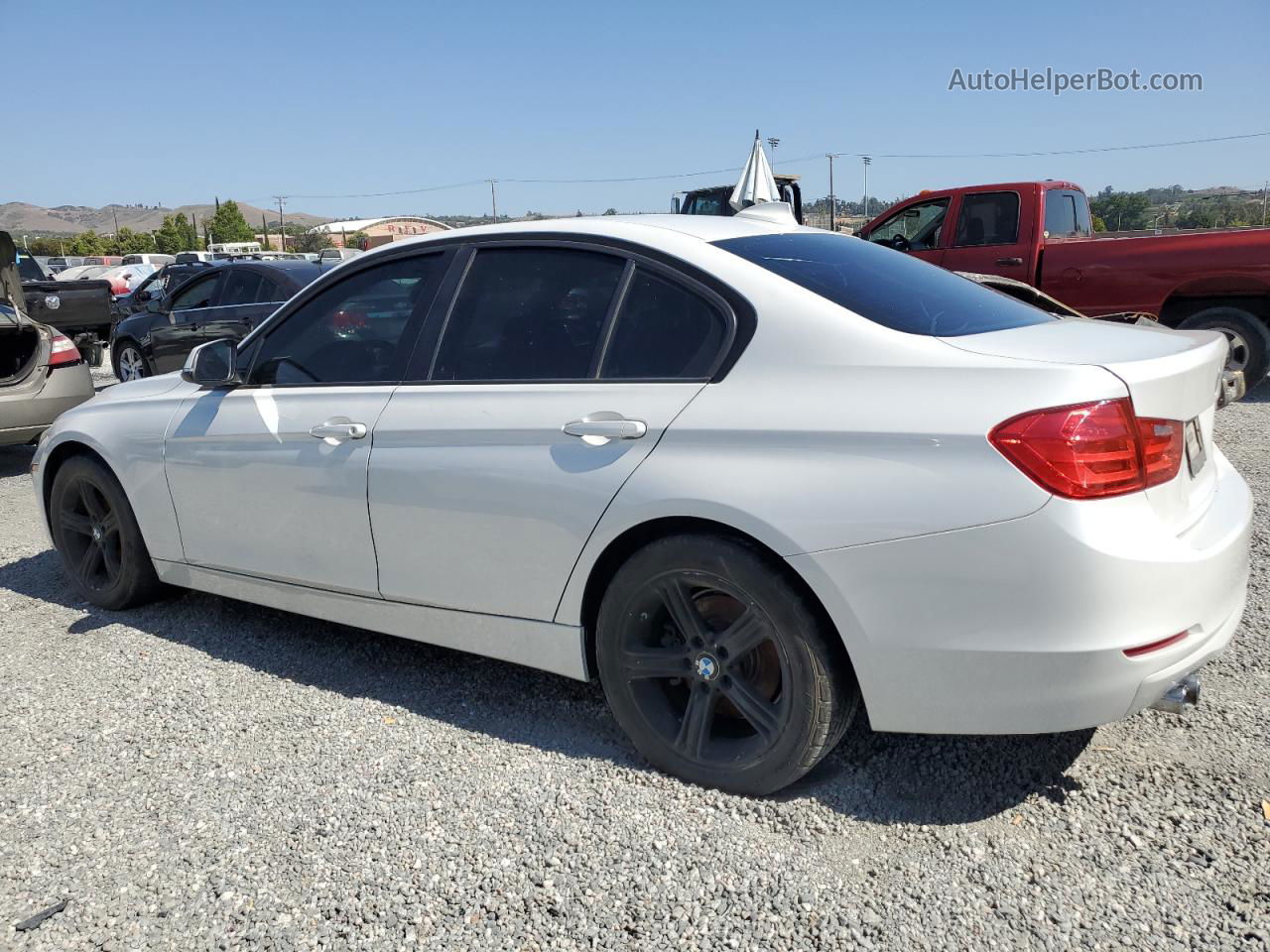 2012 Bmw 328 I Sulev White vin: WBA3C1C52CF430080