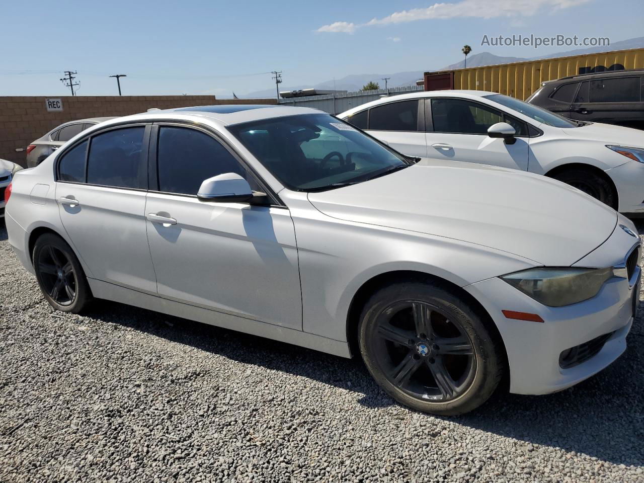 2012 Bmw 328 I Sulev Белый vin: WBA3C1C52CF430080