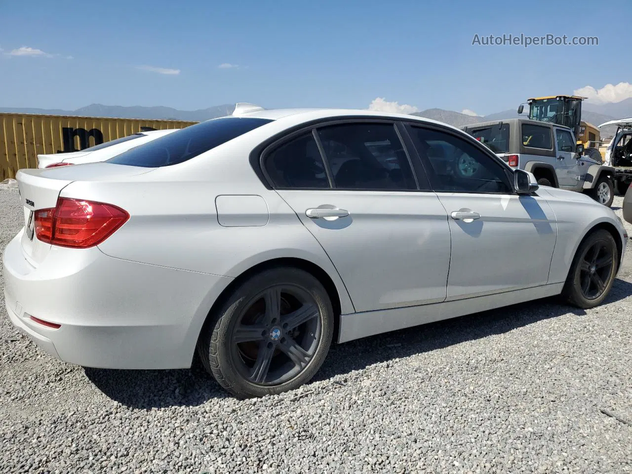 2012 Bmw 328 I Sulev White vin: WBA3C1C52CF430080