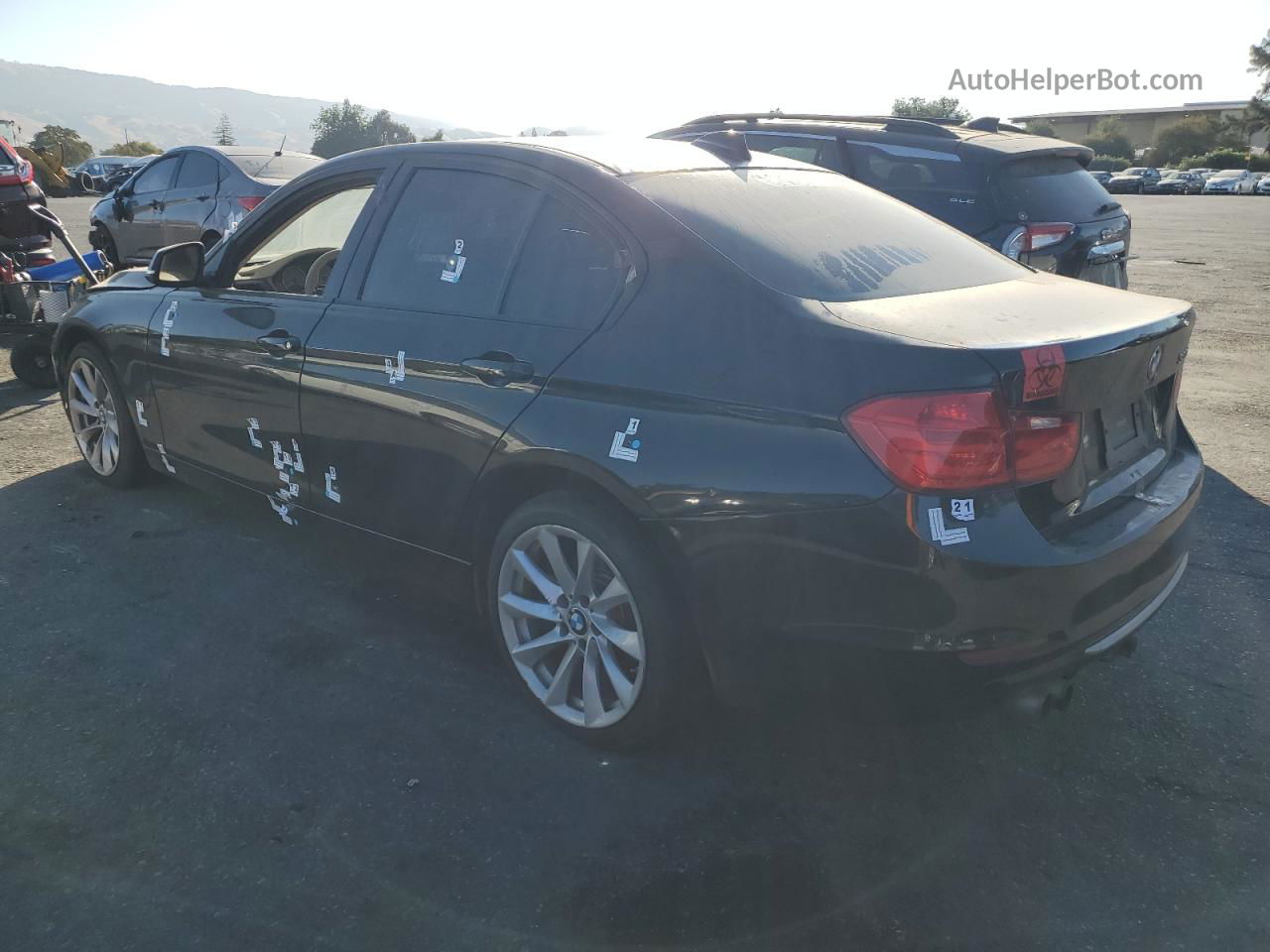 2012 Bmw 328 I Sulev Black vin: WBA3C1C52CF430838