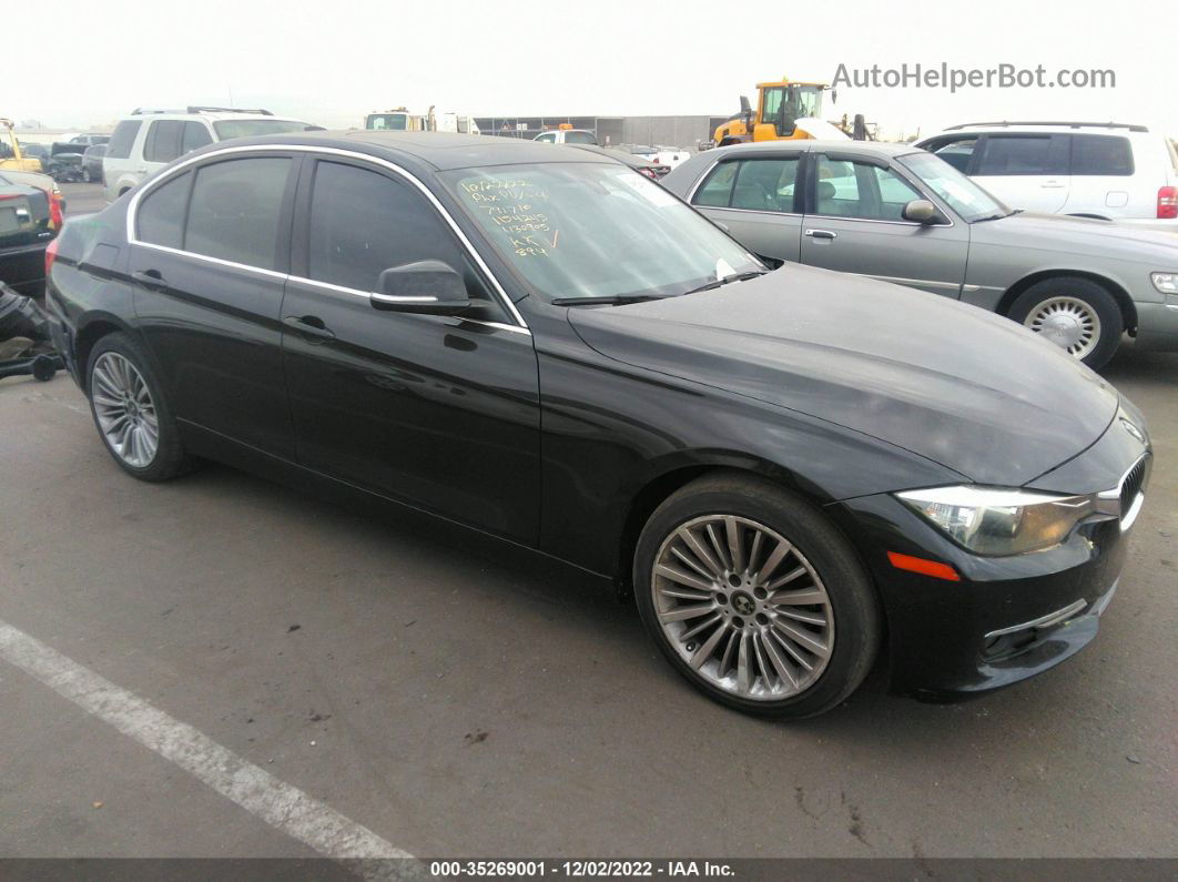 2012 Bmw 328i Black vin: WBA3C1C52CF430905