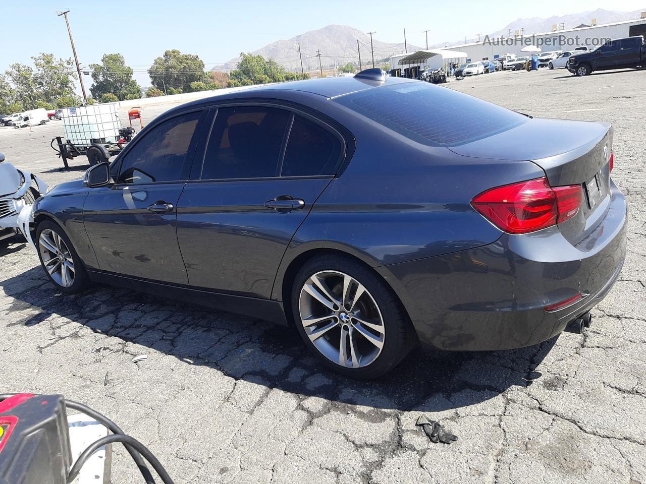 2012 Bmw 328 I Sulev Gray vin: WBA3C1C52CF433934