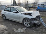 2013 Bmw 328 I Sulev White vin: WBA3C1C52DF440027