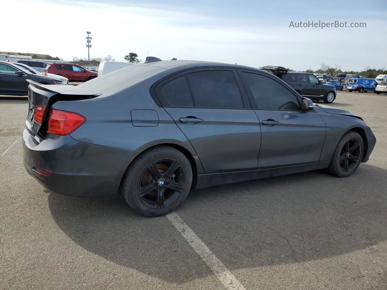 2014 Bmw 328 I Sulev Gray vin: WBA3C1C52EK106153