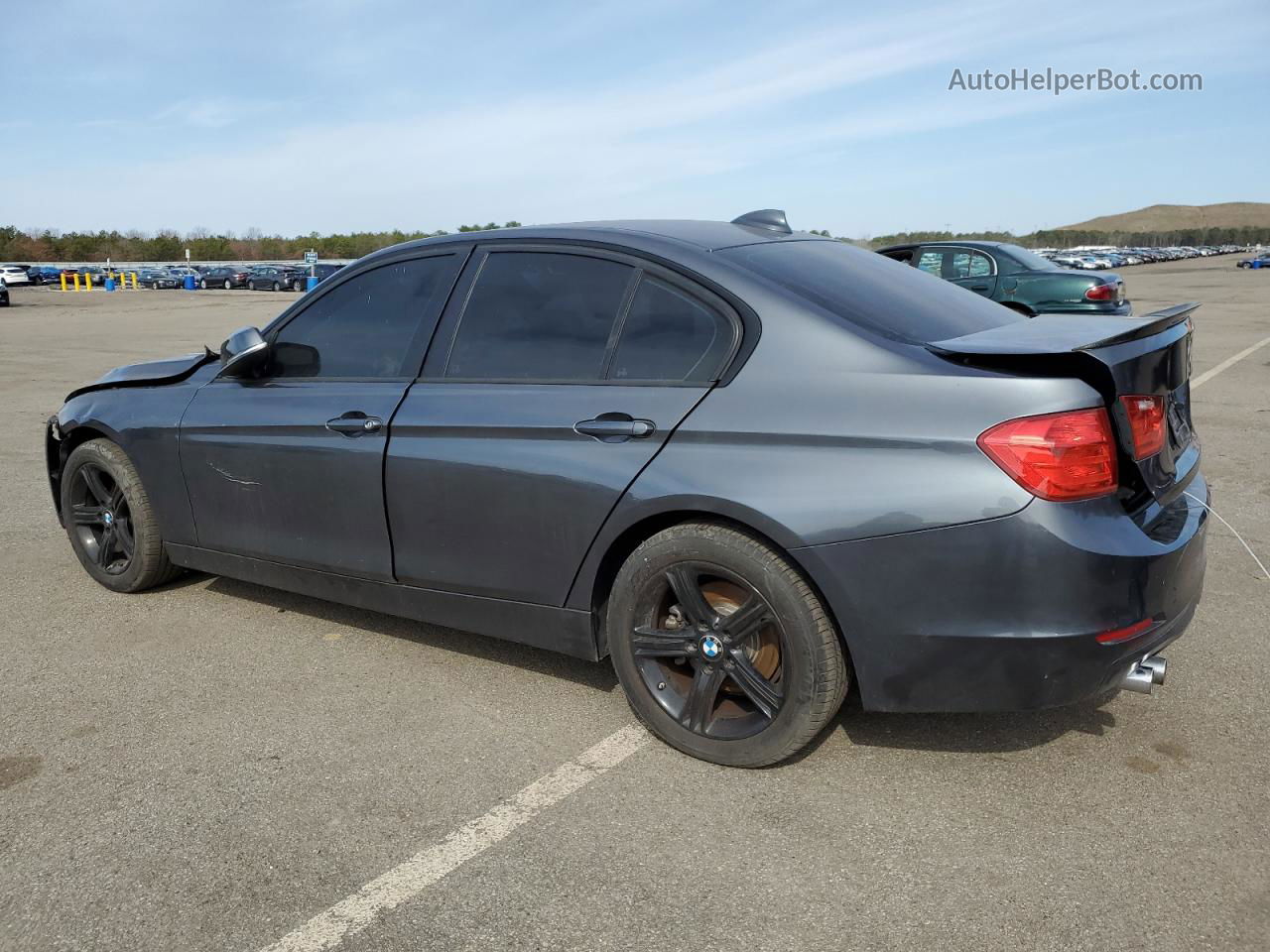 2014 Bmw 328 I Sulev Gray vin: WBA3C1C52EK106153