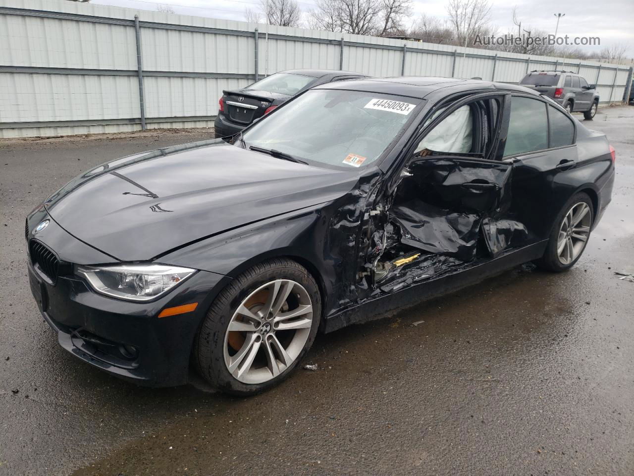 2014 Bmw 328 I Sulev Black vin: WBA3C1C52EK106332