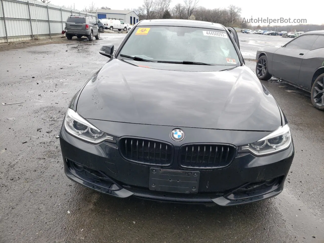 2014 Bmw 328 I Sulev Black vin: WBA3C1C52EK106332