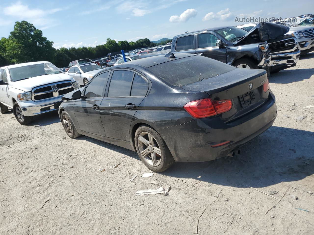 2014 Bmw 328 I Sulev Black vin: WBA3C1C52EK109988