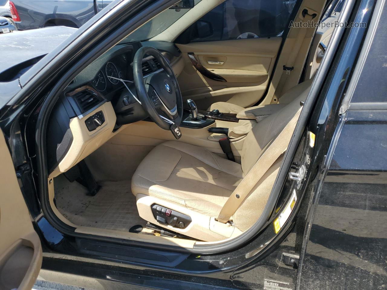 2014 Bmw 328 I Sulev Black vin: WBA3C1C52EK109988