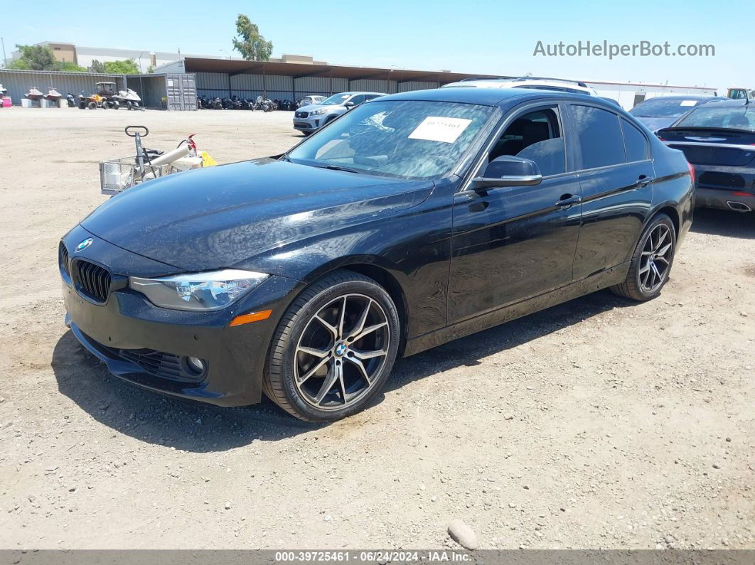 2013 Bmw 328i   Черный vin: WBA3C1C53DF435905