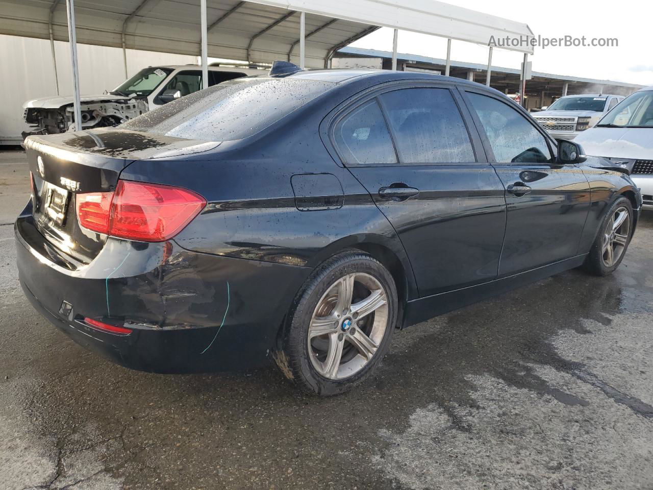 2013 Bmw 328 I Sulev Black vin: WBA3C1C53DF441722