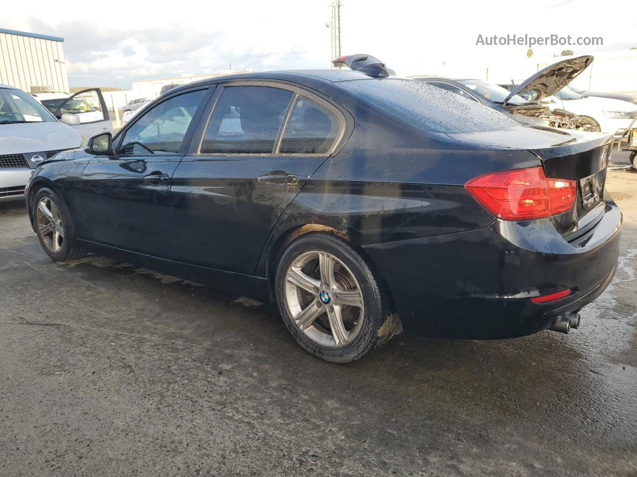 2013 Bmw 328 I Sulev Black vin: WBA3C1C53DF441722