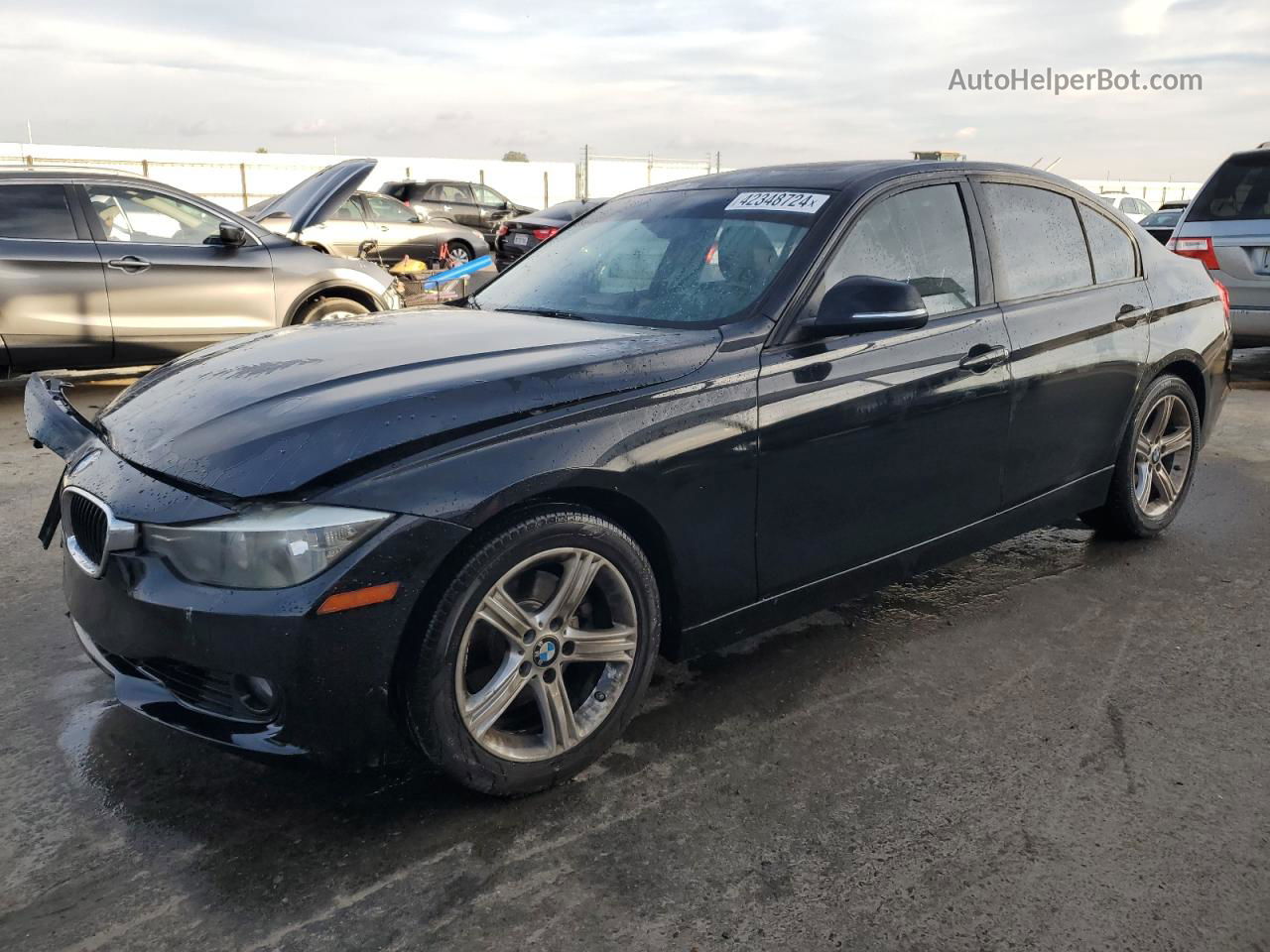 2013 Bmw 328 I Sulev Black vin: WBA3C1C53DF441722