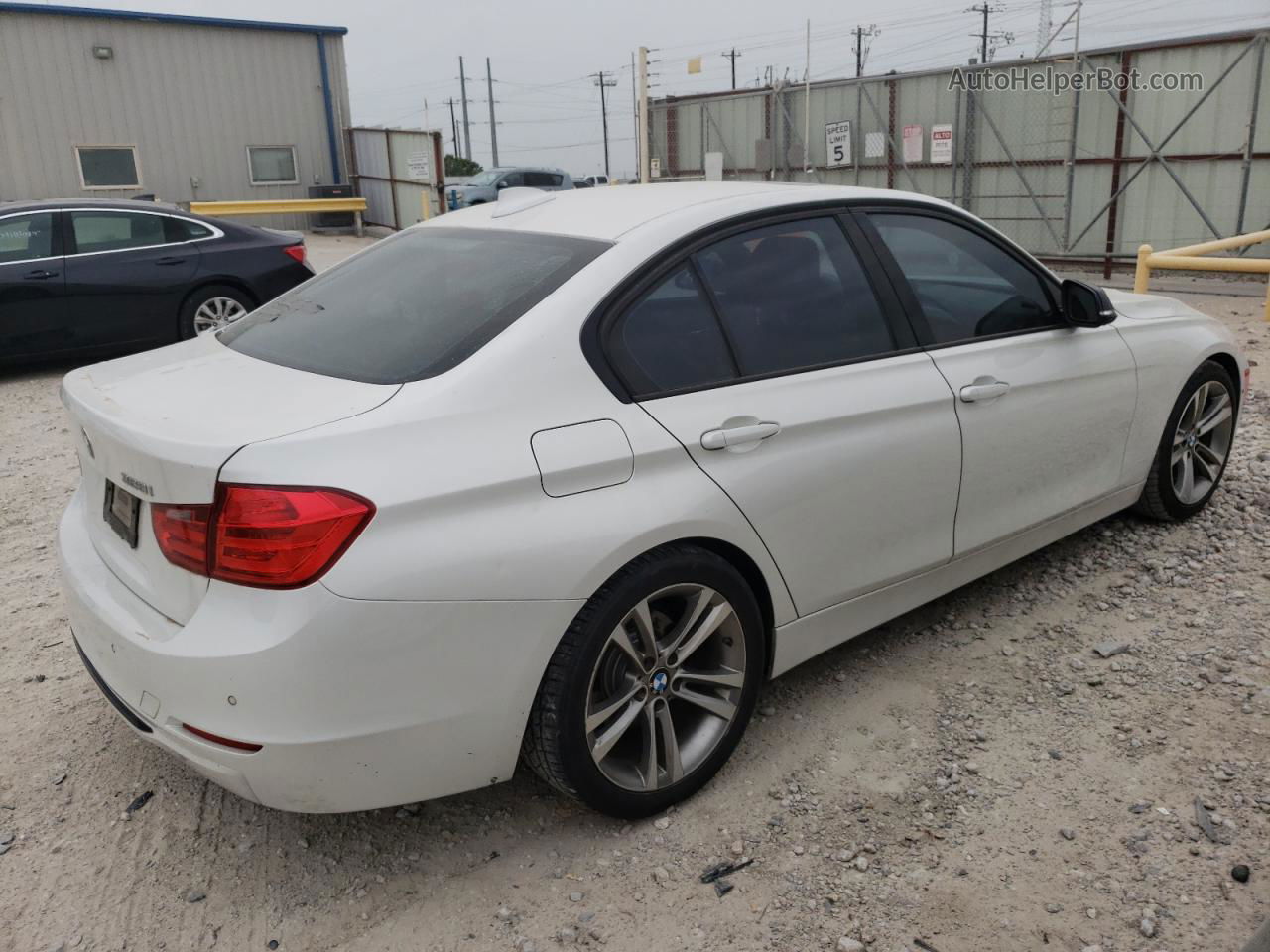 2013 Bmw 328 I Sulev White vin: WBA3C1C53DK104524