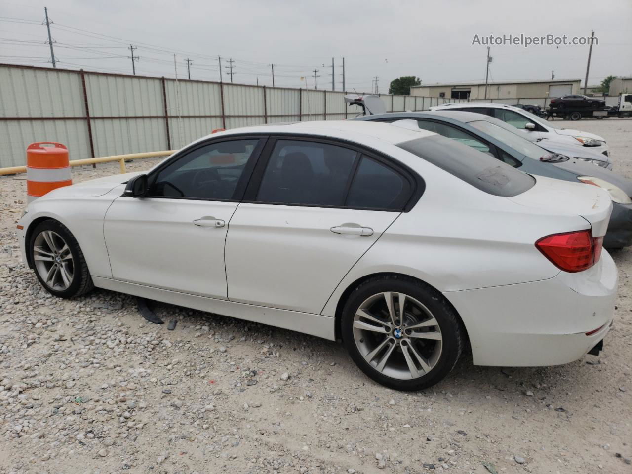 2013 Bmw 328 I Sulev White vin: WBA3C1C53DK104524