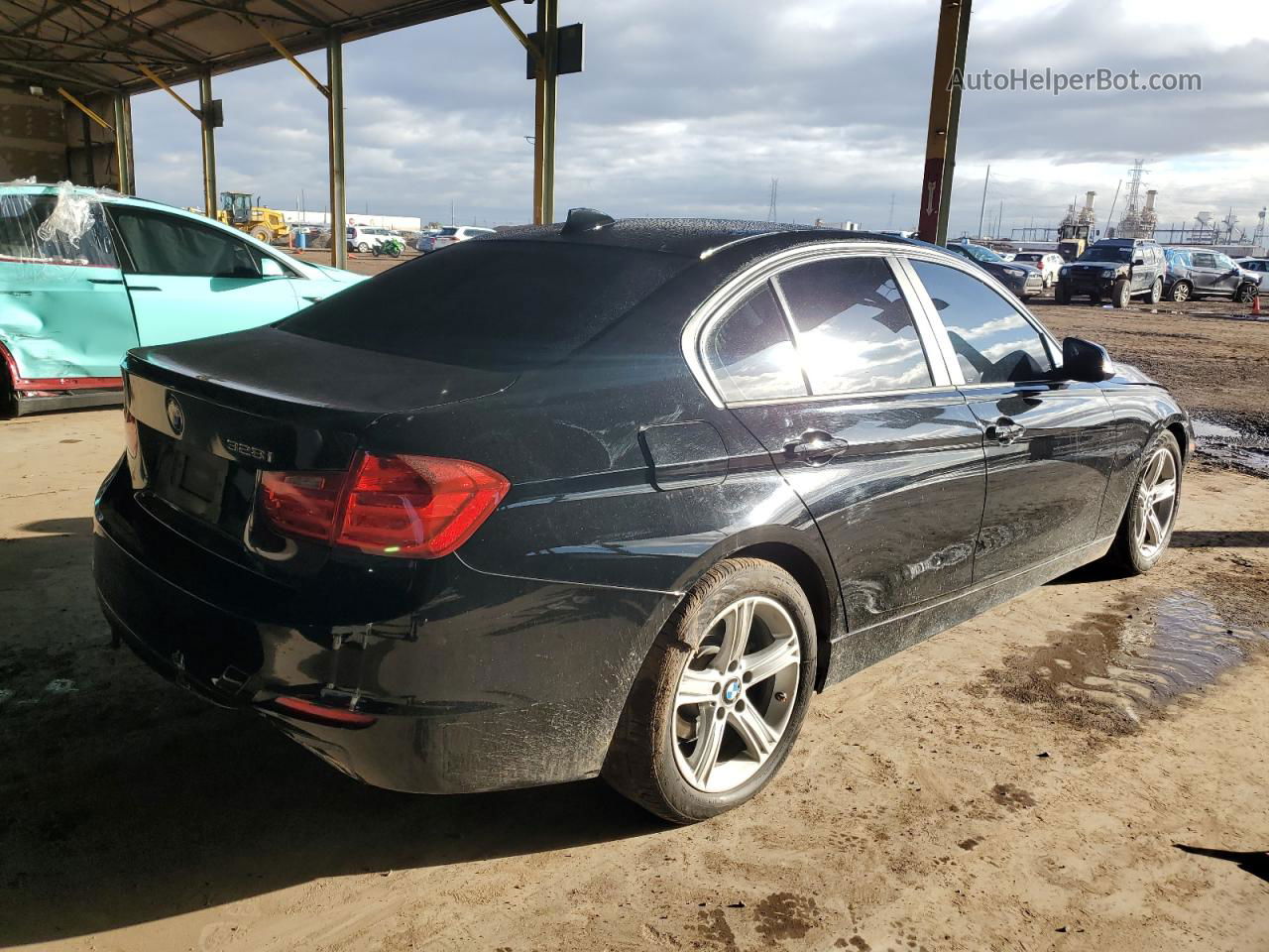 2014 Bmw 328 I Sulev Black vin: WBA3C1C53EK116724