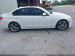 2015 Bmw 328i White vin: WBA3C1C53FK119334