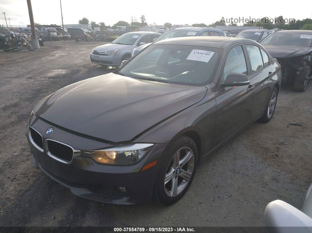 2012 Bmw 3 Series 328i Gray vin: WBA3C1C54CF430209