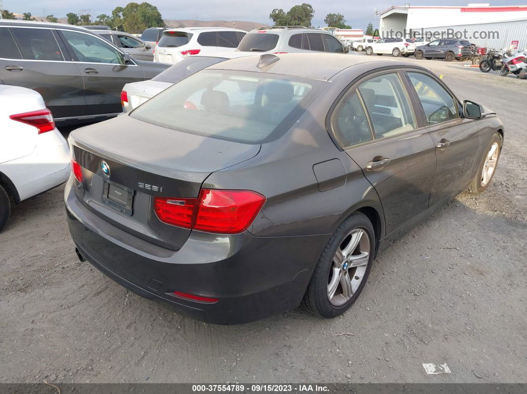 2012 Bmw 3 Series 328i Gray vin: WBA3C1C54CF430209