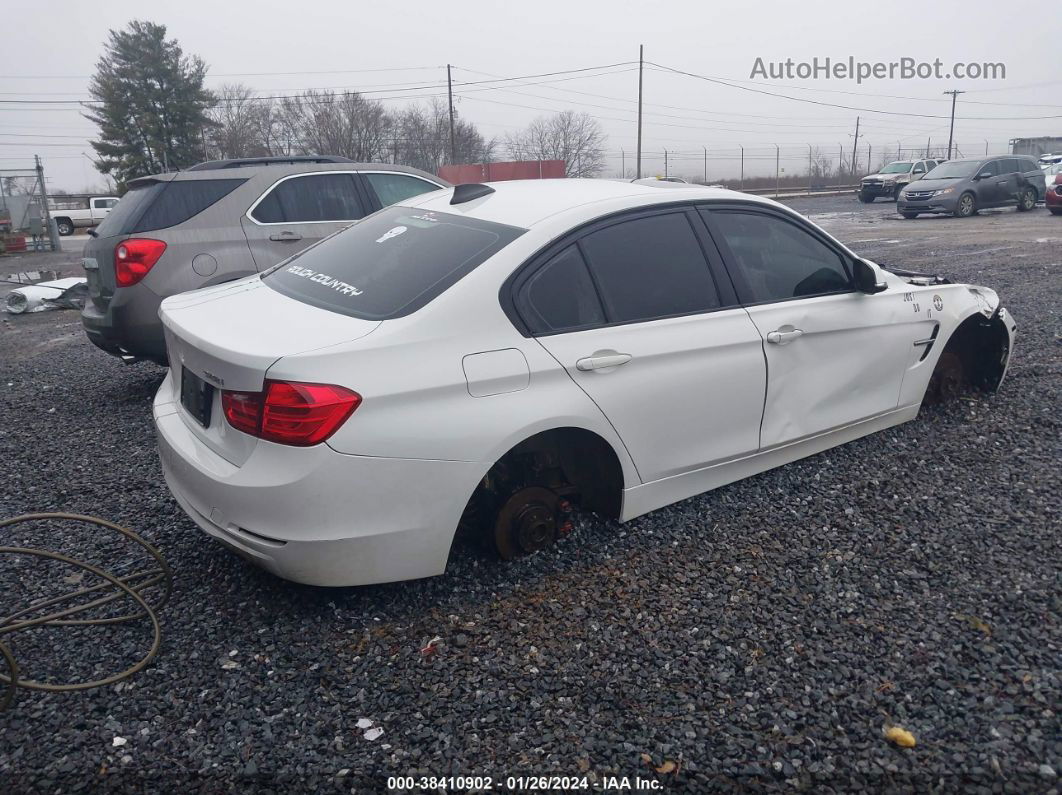 2013 Bmw 328i   White vin: WBA3C1C54DF441907