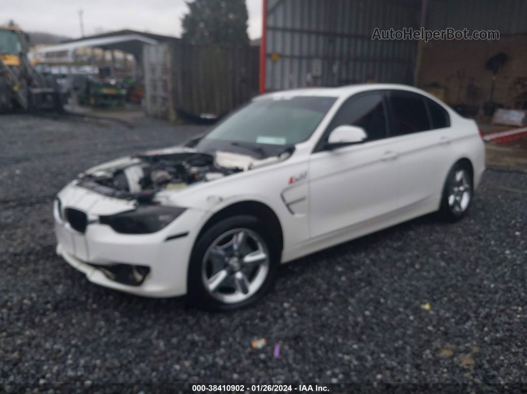 2013 Bmw 328i   White vin: WBA3C1C54DF441907